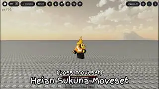 heian sukuna boss moveset || JJS skill builder