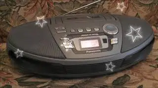 Panasonic RX-ES30, портативная стереомагнитола 20-летней выдержки