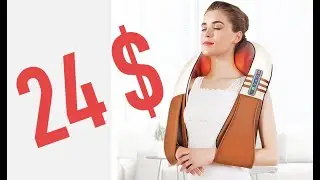 BEST MASSAGER!!! U shaped electric, infrared massager for back, neck, body with infrared heating