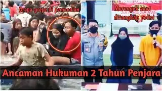 Grapa-grepe di Tempat Umum, Sejoli Ini Nangis-nangis Diamankan Polisi