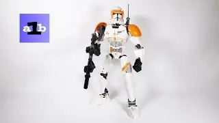 LEGO STAR WARS 75108 Clone Commander Cody Time Lapse Build
