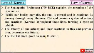 Law of karma, Professional ethics, What is the law of 'Karma'?, Superbly explained Law of Karma