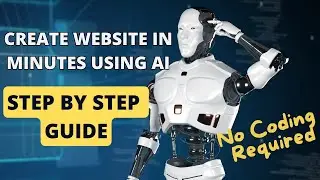 How to Create a Website Using AI in Minutes! 🚀 | Build a Professional Website with No Coding