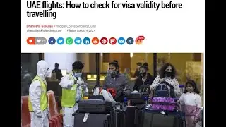 How to Check your UAE Visa Validity  Before applying for GDRFAD or ICA Approval.