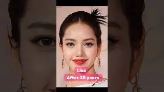 Lisa after 35 years!✨#lisa #blackpink