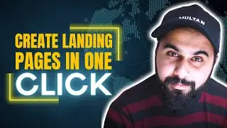 Create Any Affiliate Landing Page in ONE CLICK, Lets Uncover