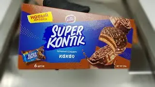 ASMR - SUPER KONTIK Ice Cream Rolls | How to make ice cream from sandwich-cookies Super Kontik
