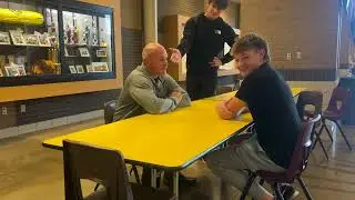 ChiefTV Challenge   Arm Wrestling Challenge feat  Athletics Director Scot Philips   Pax,Rylan,Jaedon