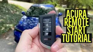 2024 Acura Integra Remote Start Tutorial