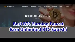 Earn Free Bitcoin Satoshi (Bitcoin Faucet)