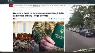 Nowa ustawa mobilizacyjna na Ukrainie i sprawa zamachu premiera Słowacji.