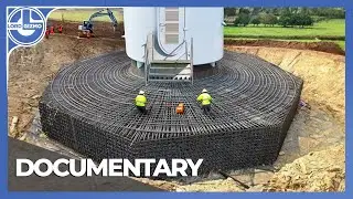 Wind Turbine Farm Installation From Scratch  | Mini Documentary