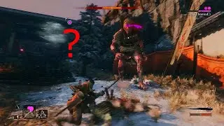 WHAT IS THIS GRAB ATTACK???│Sekiro: Shadows Die Twice│1080p 60fps