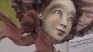 'In a violet mood' - art doll by Anna Zueva
