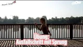 Ausfallschritt mit Sprung