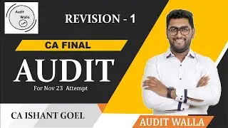 Revision of Audit in Automated Environment | CA Final | Nov-23 Exams | CA ISHANT GOEL | AUDIT WALLA