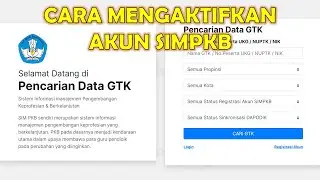 Cara Mengaktifkan Akun SIMPKB Guru dan Tenaga Kependidikan Secara Mandiri