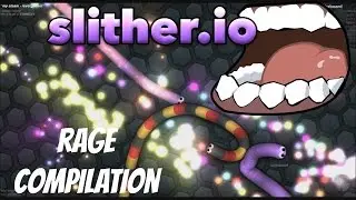 SLITHER.IO EPIC RAGE COMPILATION!!| Trepane