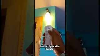How to Control Room lights bulbs using remote in ₹499/- #remotecontrol #renotewithbulb
