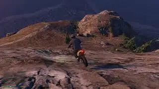 GTA5 спуск с горы