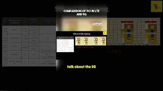 Comparison of PCI in LTE and 5G  #shorts #shortsvideo #shortsfeed #shortsyoutube