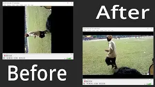 Video rotate when play on vlc||Video rotation||VLC