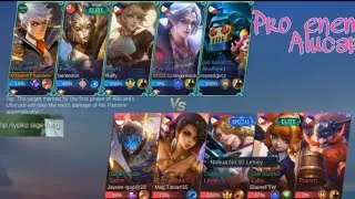 Mobile legends Alucard vs pro enemy use this build to auto win