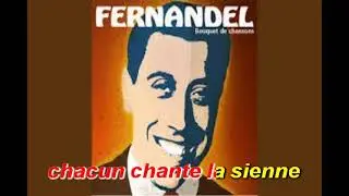 FERNANDEL   La chanson du cabanon 1962