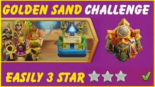 Easiest Way to 3 Star Golden Sand and 3 Starry Nights Challenge in Clash of Clans