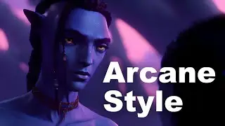 Avatar... in the style of ARCANE
