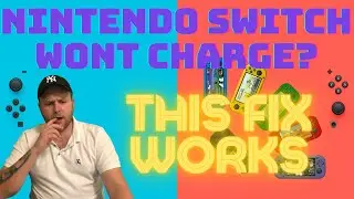 How to fix your Nintendo Switch Lite when it won't charge!