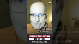Ask About Gaza, Lose Your Job: EU Journalist Fired | Syriana Analysis