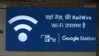 Google Station wifi - Free wifi by railway , Railwire wifi -How to connect Railway wifi🔥🔥🔥