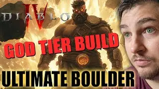 Ultimate Boulder (GOD TIER BUILD) Solo carry ALL content! This Druid build is INSANE.. Diablo 4 - S5