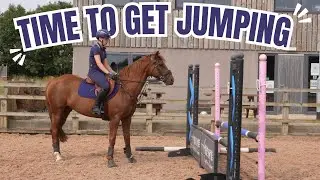 FORGOTTEN HOW TO JUMP?! Tack Up & Ride With Me