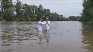 Botez la râul Tisa - Maramureș