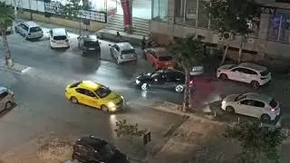 Șoferi cu multă răbdare în trafic Durres Albania