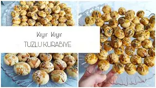 Ağızda Dağılan TUZLU KURABİYE Tarifi | İkramlık Tarifler | Hamur işi Tarifleri