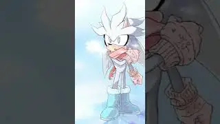 silver is so cute 🤍#shorts #silverthehedgehog