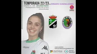 Jornada 28-   Extremadura Femenino vs CD Dinamo Guadalajara