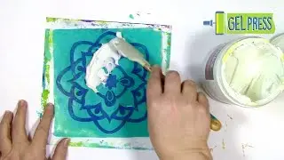Modeling Paste on an Impressable Gel Plate