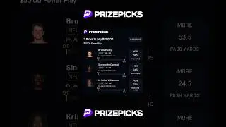 NFL preseason play on PrizePicks 💰Let’s ride!!