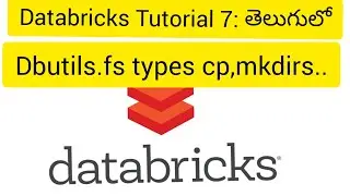 Databricks Tutorial 7: Databricks FS utilities, Databricks file system commands,ls,cp,mv,mkdirs,put