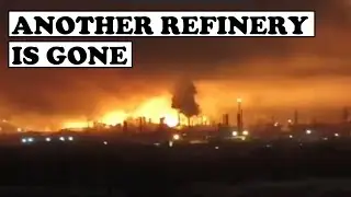 MASSIVE DRONE ATTACK ON RUSSIA, LUKOIL REFINERY IS ON FIRE || 2025
