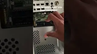 How to insert SODIMM Ram into your computer | 