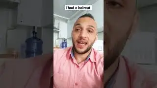 Don't say I cut my hair | tips to improve your fluency #shorts