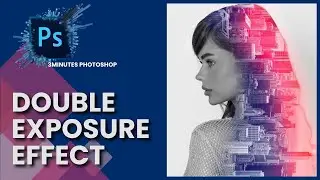 how to create double exposure effect in 