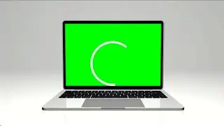 4k Green screen free -  opening laptop w/green screen no copyright . Agra technical