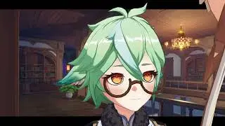MMD Sucrose headpat - Genshin animation