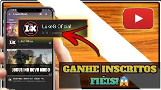 METODO NOVO!😱😱😱 | COMO GANHAR INSCRITOS FIÉIS EM SEU CANAL! - YouTube 